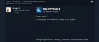 Illustration for article titled The Witcher 3, As Told By Steam Reviews